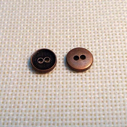KZT--CXNK010 Costom logo Sew button Two holes button Metal button